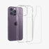 ACS04830 - iPhone 14 Pro Max Case Quartz Hybrid in crystal clear showing the back